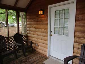 Cabin Front Porch